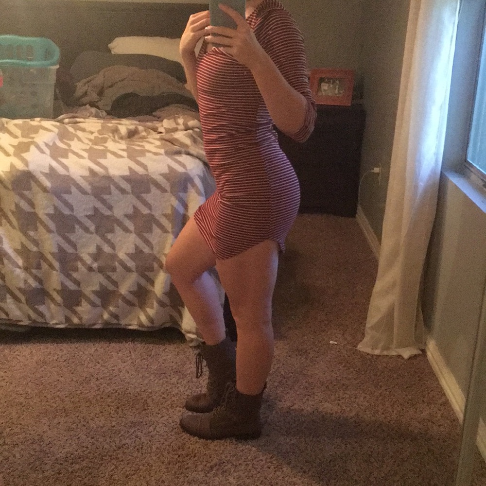 Simple Striped Dress